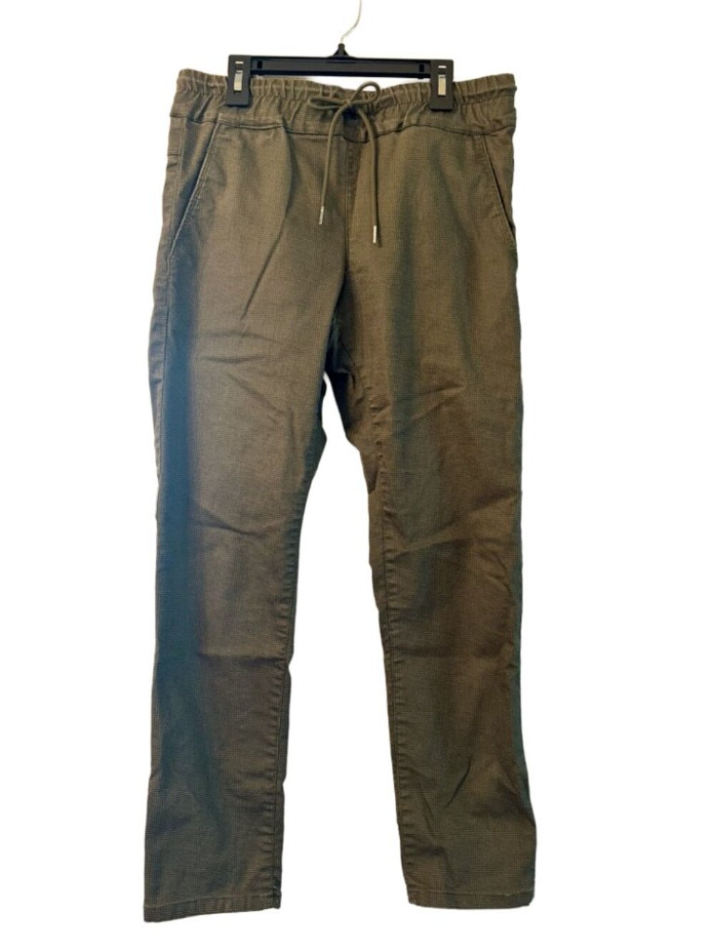 BEVY FLOG Olive Drawstring Elastic Waist  Ankle Pants